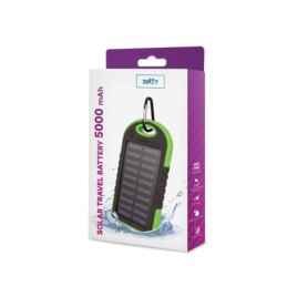 Power Bank Solare Setty 5000 mAh – Verde