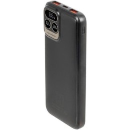 Power Bank 15000mAh 66W con display LED e 4 cavi integrati nero