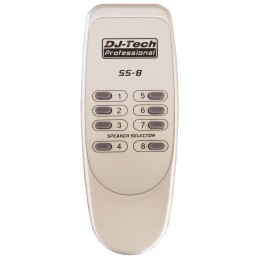 Commutatore casse acustiche DJ Tech SS-8 + Telecomando