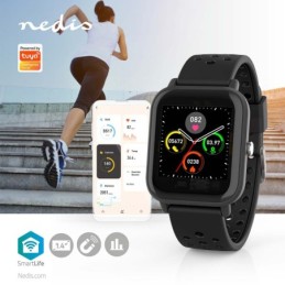 SmartWatch con schermo LCD da 1.4" visualizzazione notifiche e rilevamento frequenza cardiaca IP68