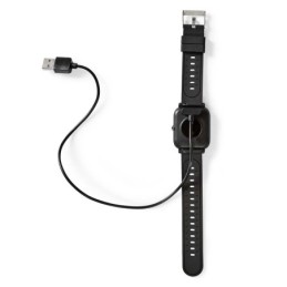 SmartWatch con schermo LCD da 1.4" visualizzazione notifiche e rilevamento frequenza cardiaca IP68