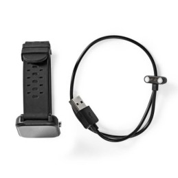 SmartWatch con schermo LCD da 1.4" visualizzazione notifiche e rilevamento frequenza cardiaca IP68