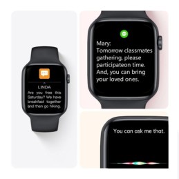 SmartWatch con schermo LCD da 1.6" gestione notifiche e chiamate KSC-765