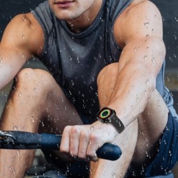 Smartwatch sportivo IP68 con cardiofrequenzimetro e display 2,01" KSC-1138