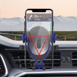 Supporto smartphone per auto con ventosa KSC-468