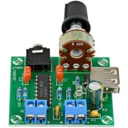 Mini amplificatore audio stereo 5V 5W 2 canali CM2038