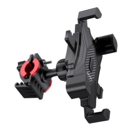 Supporto smartphone per bici e moto a ventosa nero JE019