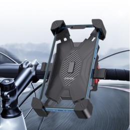 Supporto smartphone per bici e moto a ventosa nero JE019