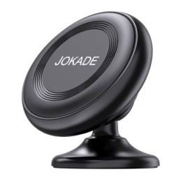 Supporto magnetico adesivo per auto nero JE024