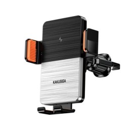 Supporto auto con ricarica wireless 15W e chiusura elettrica KSC-1187