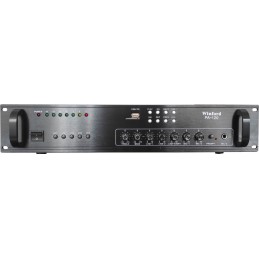 Amplificatore audio USB/SD 5 canali 70V/100V/8 Ohm 120W PA-120