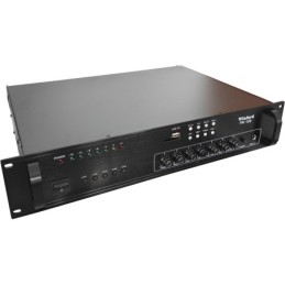 Amplificatore audio USB/SD 5 canali 70V/100V/8 Ohm 120W PA-120