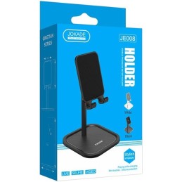 Supporto da tavolo per smartphone e tablet nero JE008