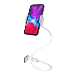 Supporto per smartphone da tavolo 70cm bianco KSC-335