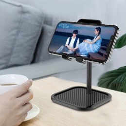 Supporto per smartphone da tavolo nero KSC-323