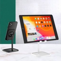 Supporto per smartphone da tavolo bianco KSC-323