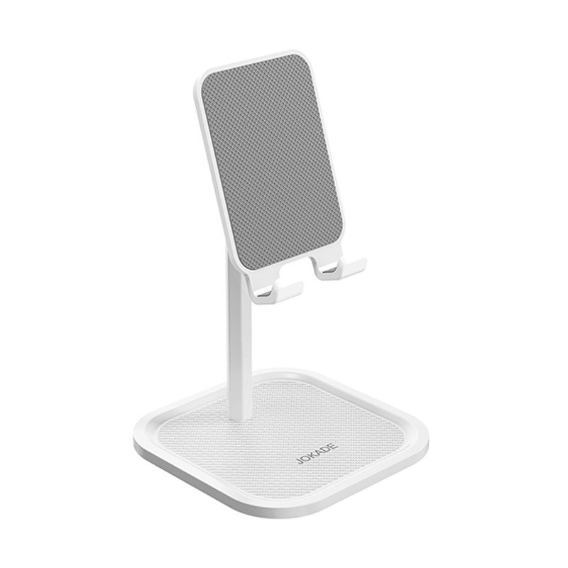 Supporto da tavolo per smartphone e tablet bianco JE008