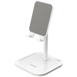 Supporto da tavolo per smartphone e tablet bianco JE008