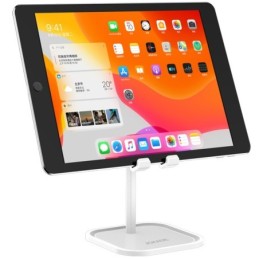 Supporto da tavolo per smartphone e tablet bianco JE008