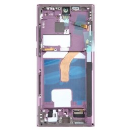 Display OLED + Touch + Frame (Viola) Per Samsung Galaxy S22 Ultra 5G (SM-S908B)