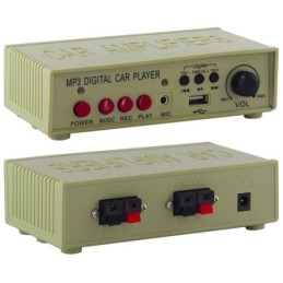 Megafono da auto con amplificatore 40W