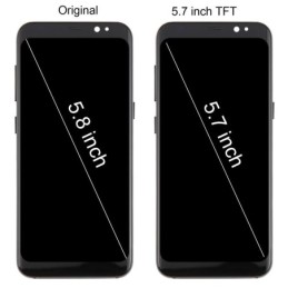 Display Completo con Cornice per Samsung Galaxy S8 SM-G950F – 5,7'' (TFT, Viola)