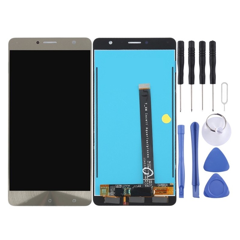 Schermo LCD OEM per Asus ZenFone 3 Deluxe ZS550KL / Z01FD con digitalizzatore Oro