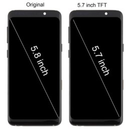 Schermo TFT LCD per Samsung Galaxy S9 SM-G960F 5,7" con digitalizzatore e cornice – Nero