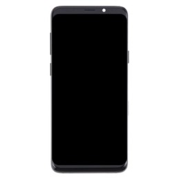 Schermo LCD TFT con touch screen e cornice per Samsung Galaxy S9 Plus SM-G965 nero