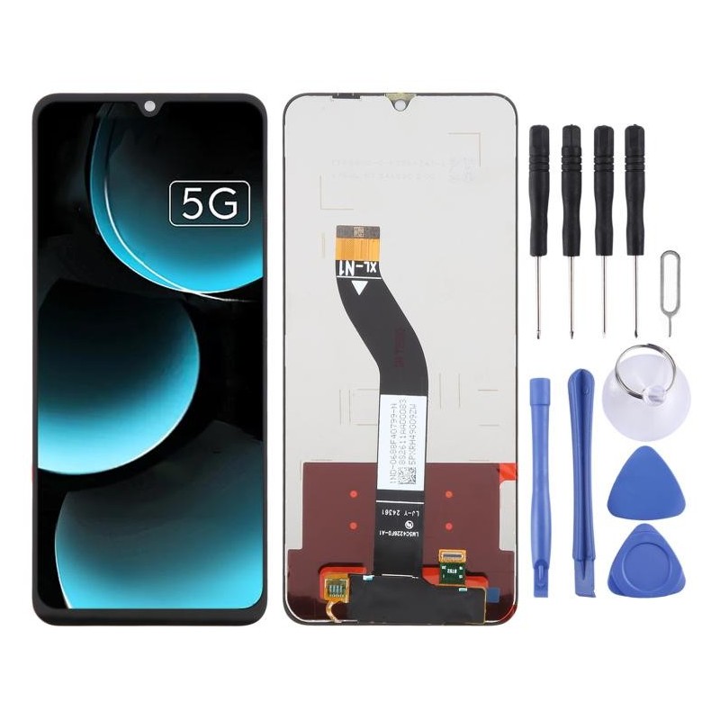 Schermo LCD per Xiaomi Poco M7 5G con kit strumenti