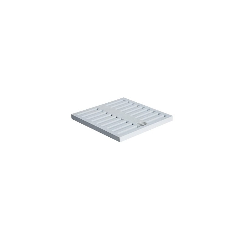 Griglia in PP grigio per telaio/pozzetto 20x20