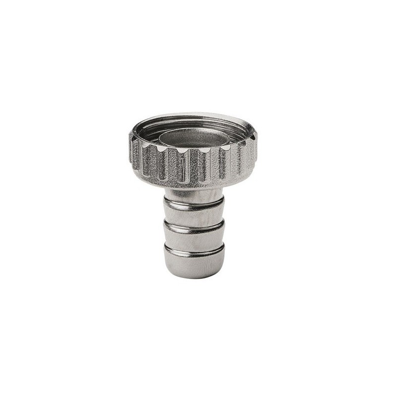 Raccordo portagomma in ottone cromato misura 1
