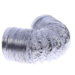 Condotto flessibile in alluminio 100mm 5 m per ventilazione