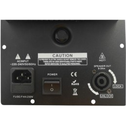 Modulo amplificatore 250W per casse acustiche con Bluetooth/Radio FM ed effetti DSP
