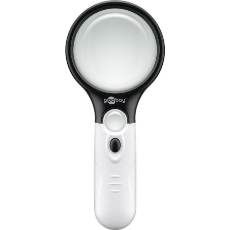 Lente di ingrandimento con LED 2x-12x