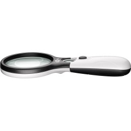 Lente di ingrandimento con LED 2x-12x
