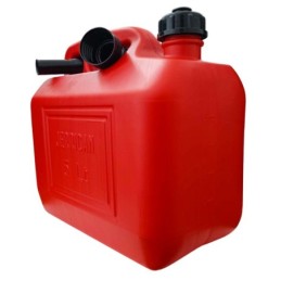 Tanica In Plastica Omologata Per Carburante Lt. 5