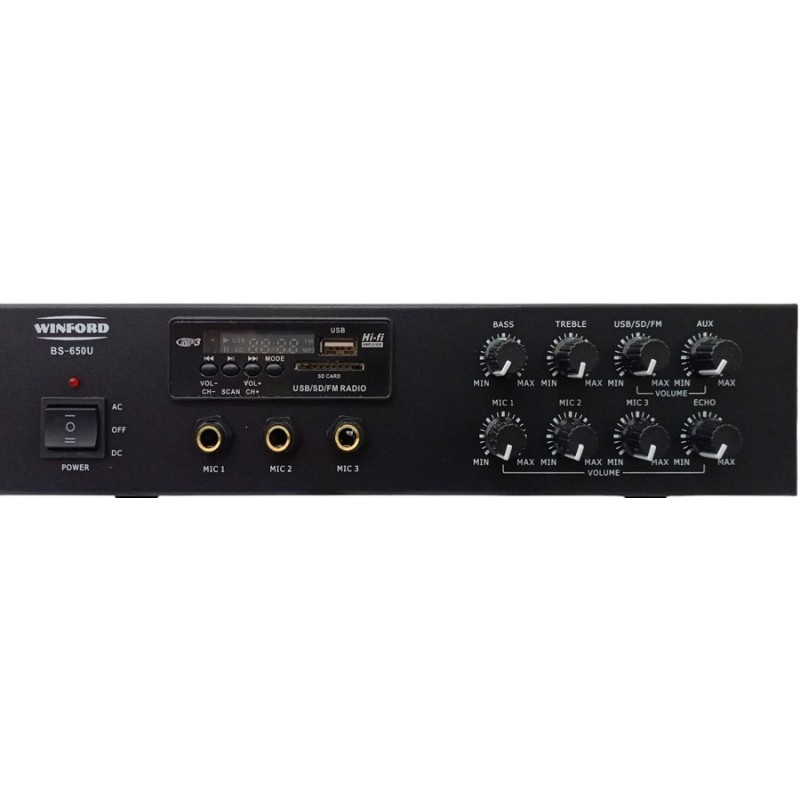 Amplificatore 70W 4/8/16 Ohm BS-650U
