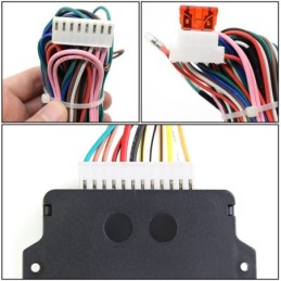 Kit universale chiusura centralizzata per auto con telecomandi - 4 porte