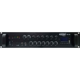 Amplificatore audio USB/Bluetooth/FM 6 canali 70V/100V/16 Ohm 120W