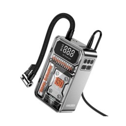 Compressore d'aria portatile per auto 12V pressione massima 10 bar KSC-1154