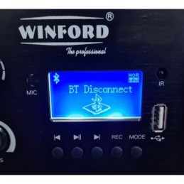 Amplificatore audio USB/Bluetooth/FM 6 canali 70V/100V/16 Ohm 120W
