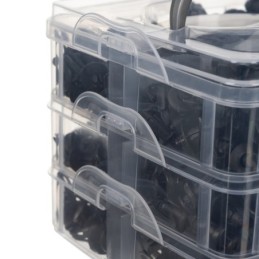 Set di rivetti in plastica per auto 620 pezzi
