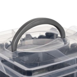 Set di rivetti in plastica per auto 620 pezzi