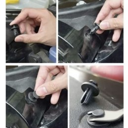 Set di rivetti in plastica per auto 620 pezzi