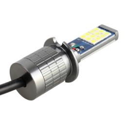 Coppia lampade H3 24 LED SMD-3030 per fendinebbia auto – 12-24 V 10.5 W