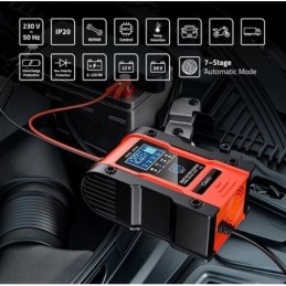 Caricabatterie intelligente 12V-24V 6A-3A