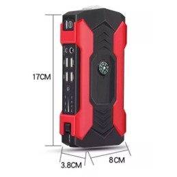 Avviatore d'emergenza multifunzione per auto 15000mAh