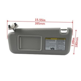 Visiera parasole sinistra per Toyota RAV4 2006-2013 grigio