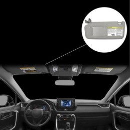Visiera parasole sinistra per Toyota RAV4 2006-2013 grigio